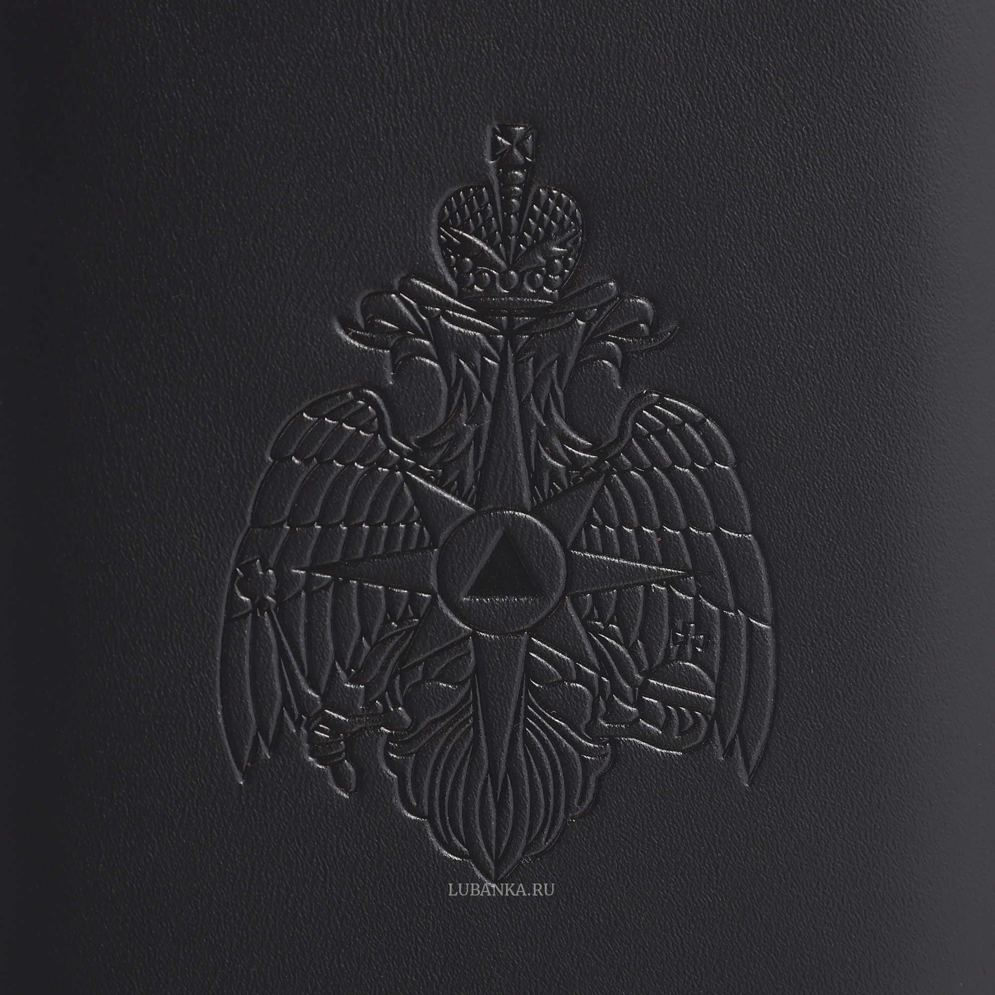 Обложка для автодокументов МЧС с картхолдером черная