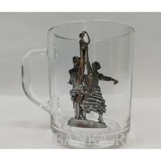 Кружка для чая «Рабочий и Колхозница»